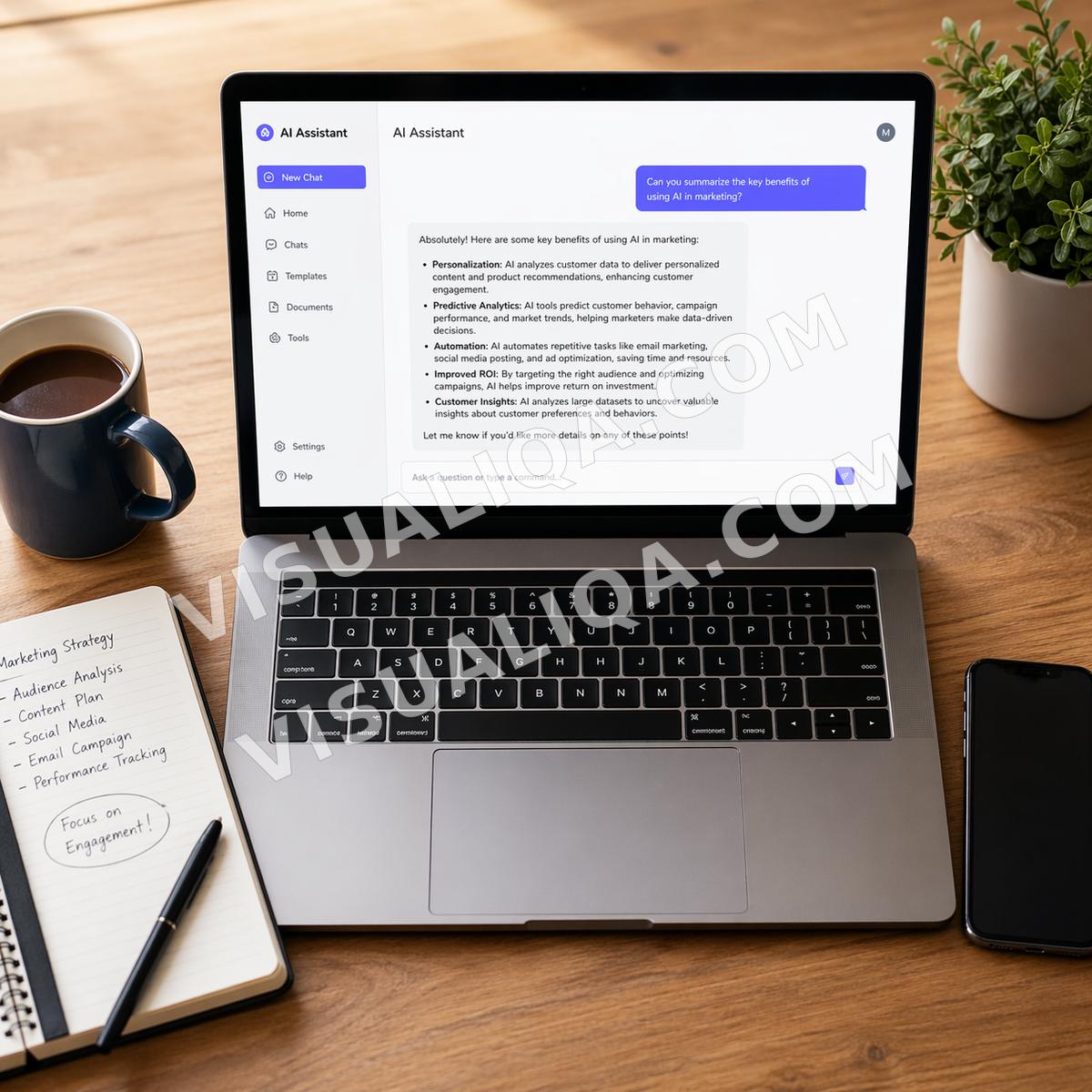 Веб-интерфейс ИИ-платформы