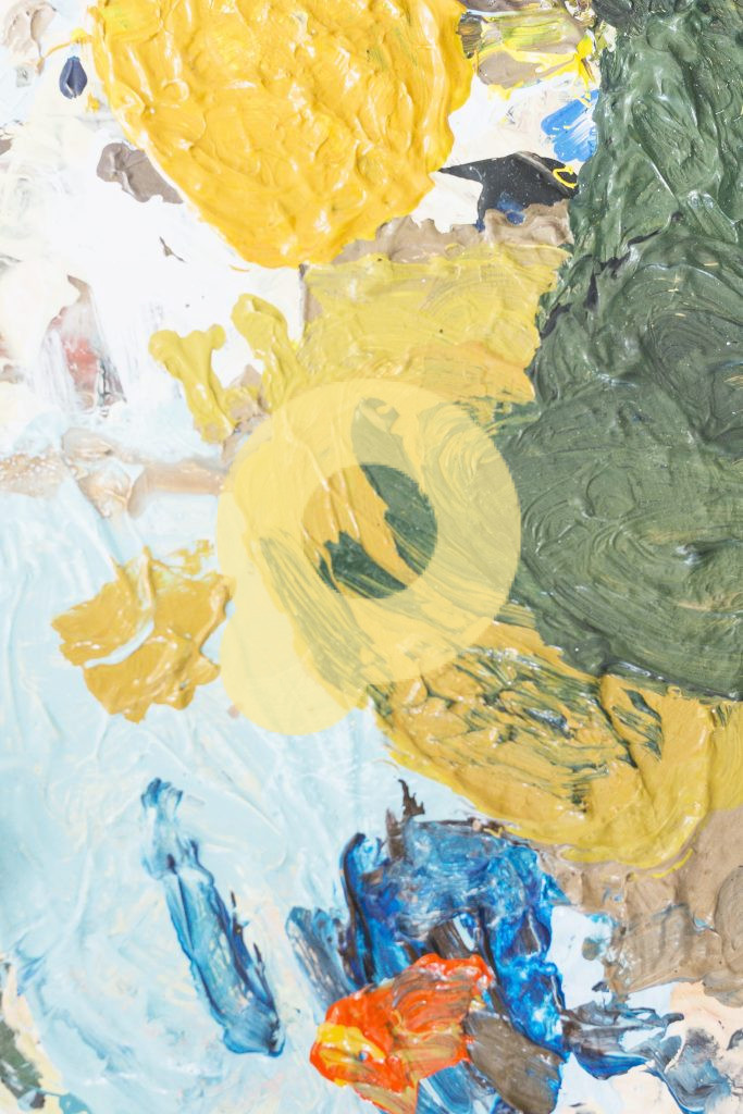 Фоновая краска натюрморта