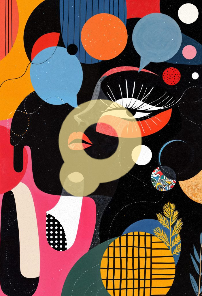 Абстрактная концепция дадаизма