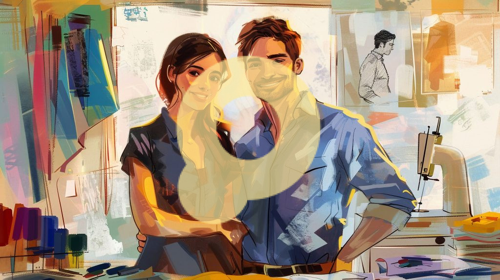 Иллюстрация в стиле цифрового искусства