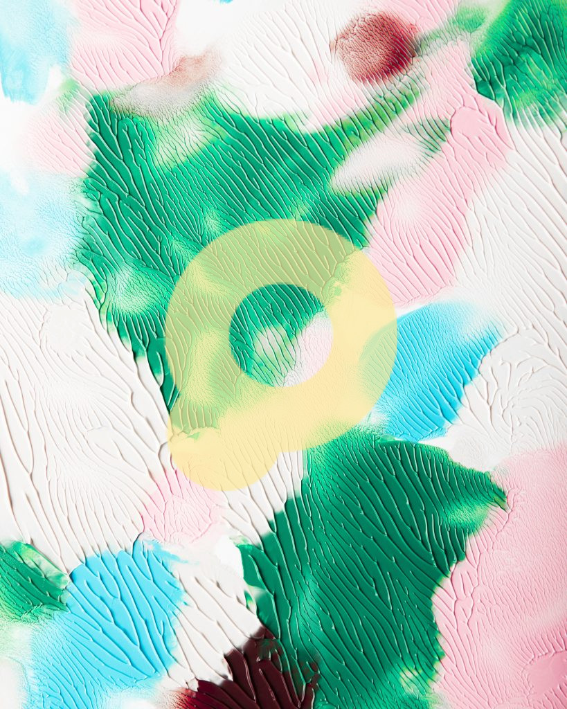 Художественная текстура краски мазок кистью