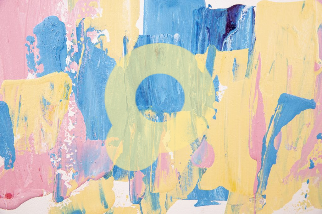 Фон из акриловой краски