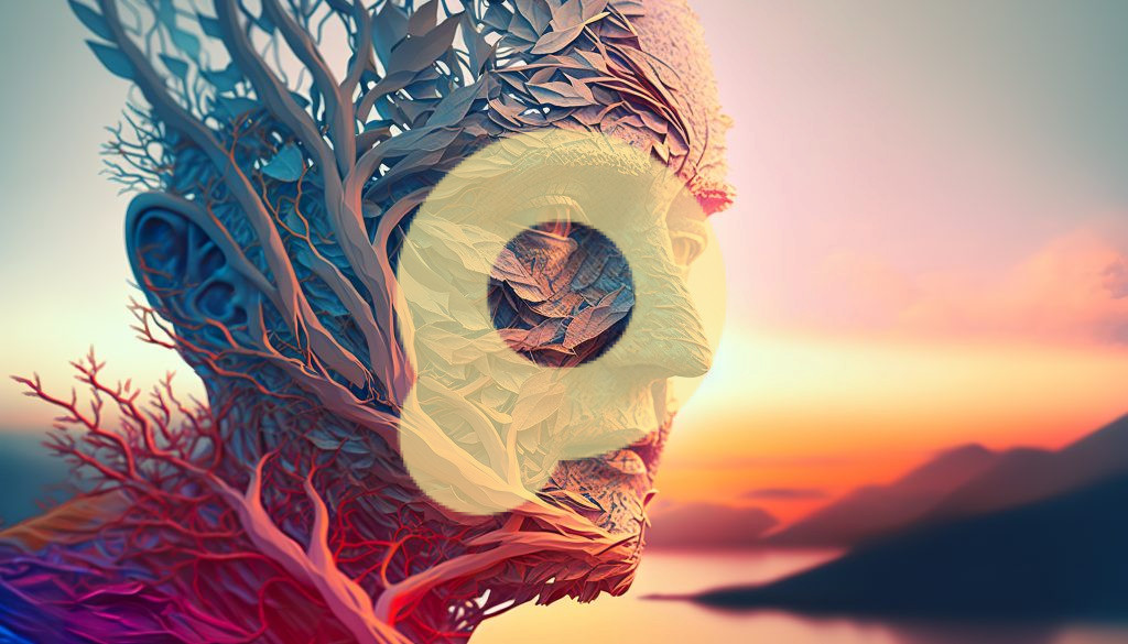 Человек в идеальном симбиозе с природой