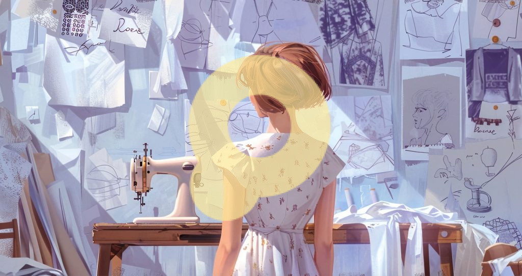 Иллюстрация в стиле цифрового искусства