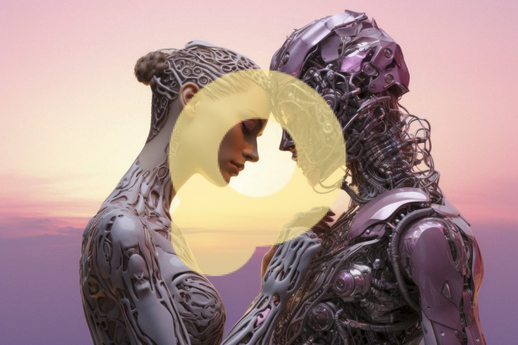 Пара киборгов