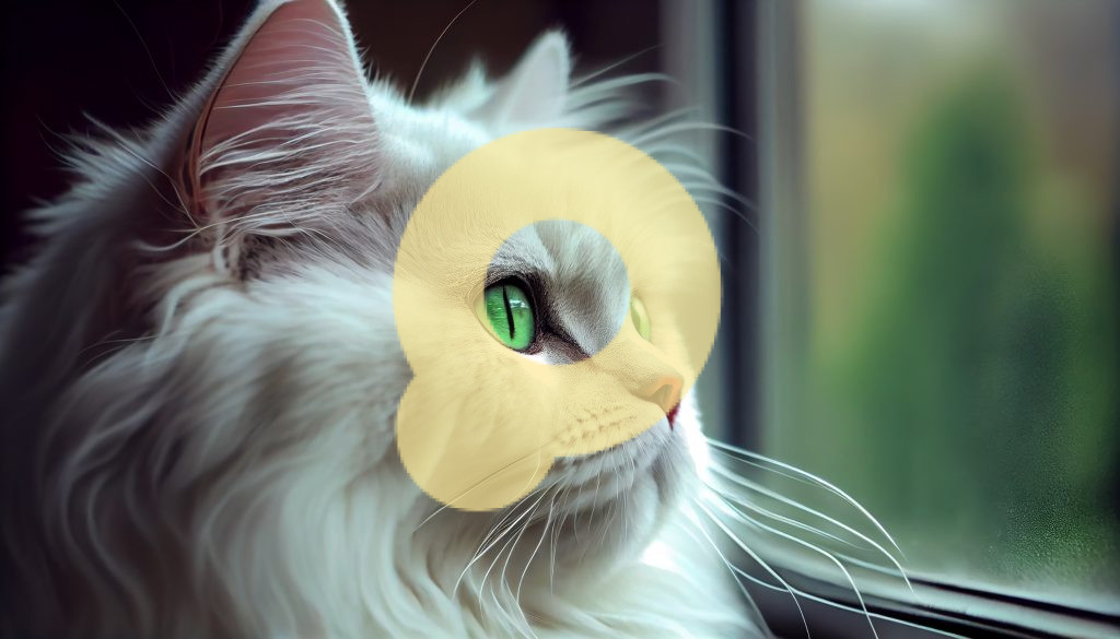 Милая домашняя кошка